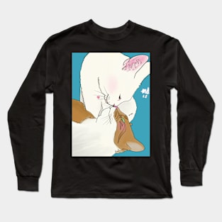 Kissing Kitties Long Sleeve T-Shirt